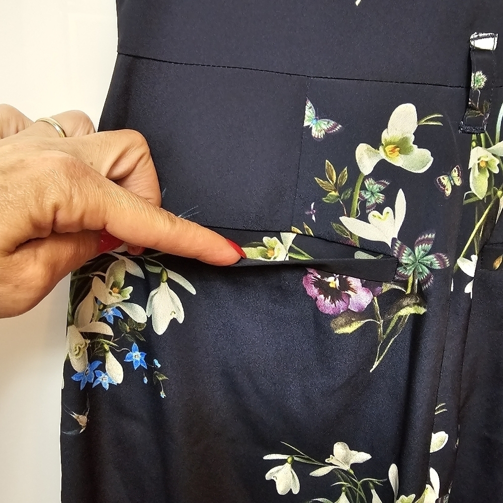 BNWT Ted Baker London Ficia entangled enchantment Jumpsuit - Picture 15 of 16